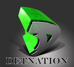 logo design and 3D logo created for paint gun team. (san diego, california)