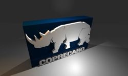 3d logo design for a Los Cabos (Mexico) concrete company.