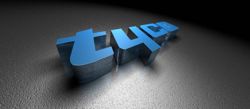 3d logo design of TYCO international.